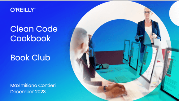 Clean Code Cookbook Presentation